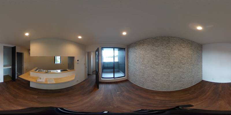 パノラマ画像リビング