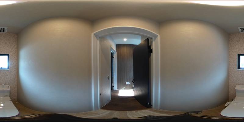 パノラマ画像トイレ