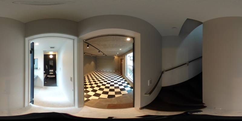 パノラマ画像玄関