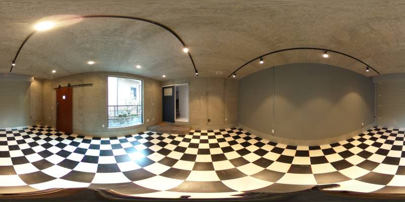 パノラマ画像駐車場