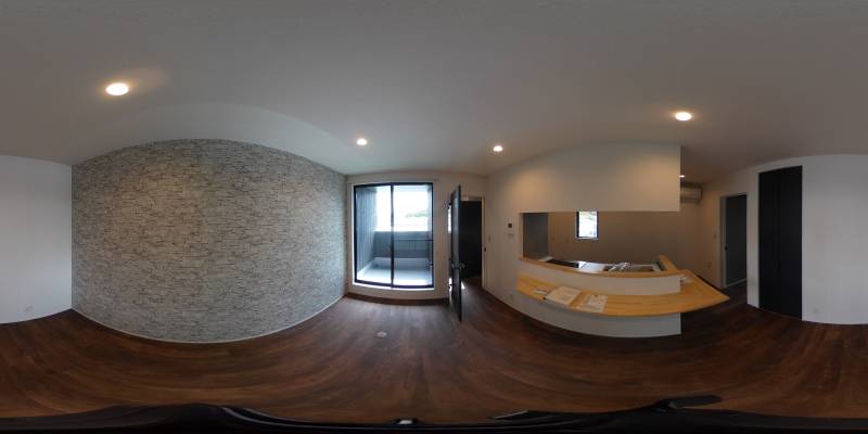 パノラマ画像リビング