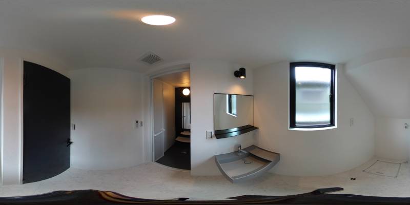 パノラマ画像洗面所