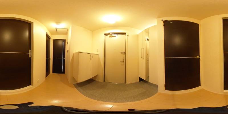 パノラマ画像玄関