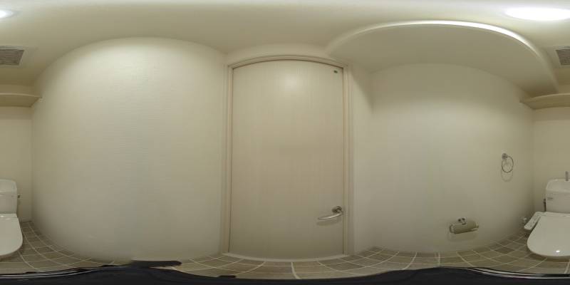 パノラマ画像トイレ