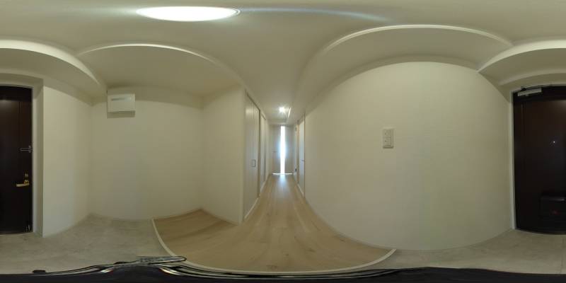 パノラマ画像玄関