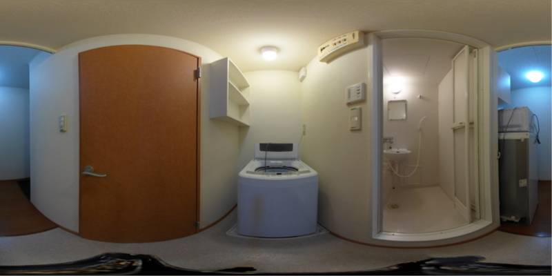 パノラマ画像洗面所