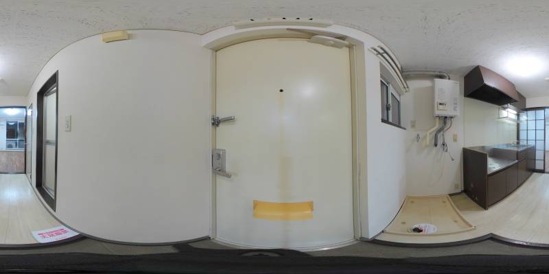 パノラマ画像玄関