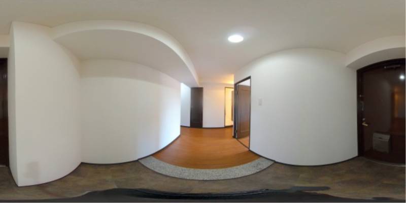 パノラマ画像玄関