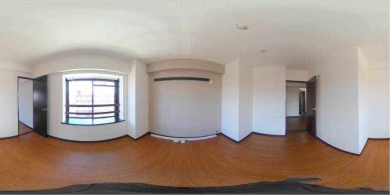 パノラマ画像洋室