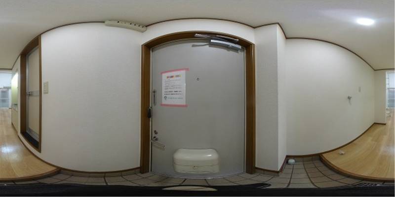 パノラマ画像玄関
