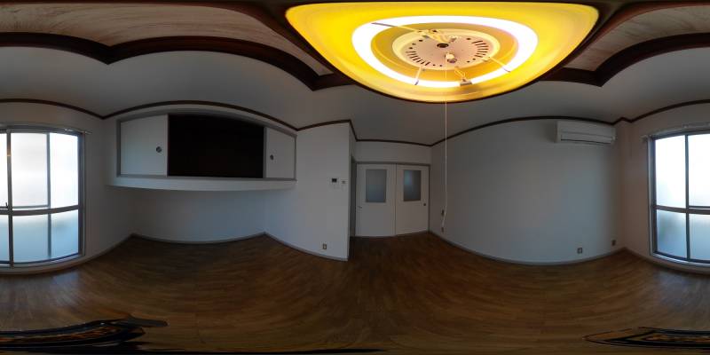 パノラマ画像洋室