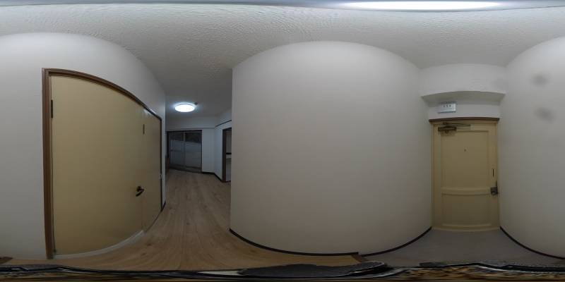 パノラマ画像玄関