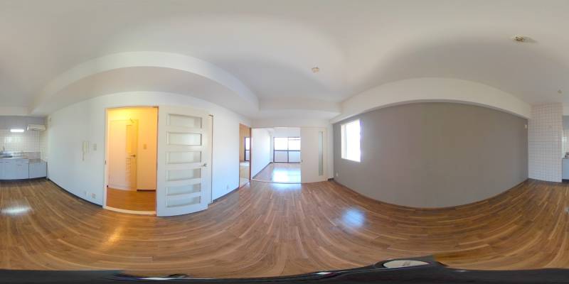 パノラマ画像リビング