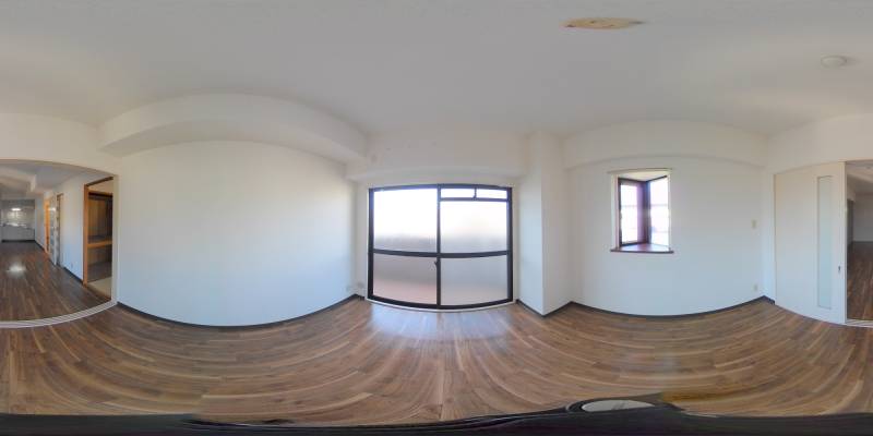 パノラマ画像洋室