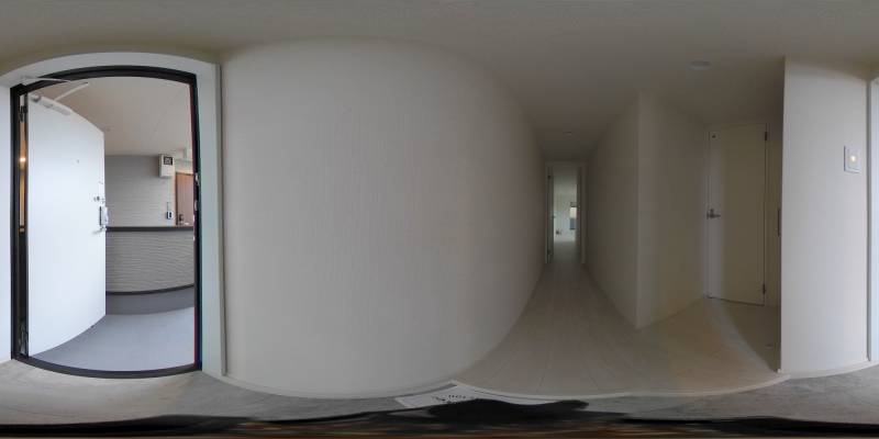 パノラマ画像玄関