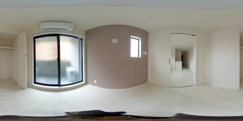 パノラマ画像洋室