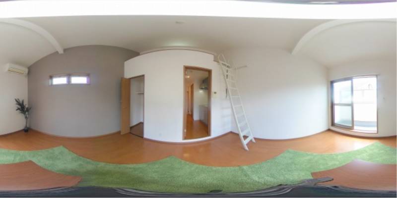 パノラマ画像リビング