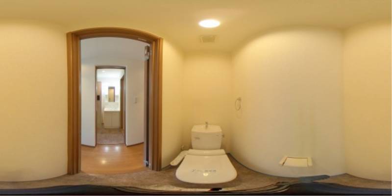 パノラマ画像トイレ