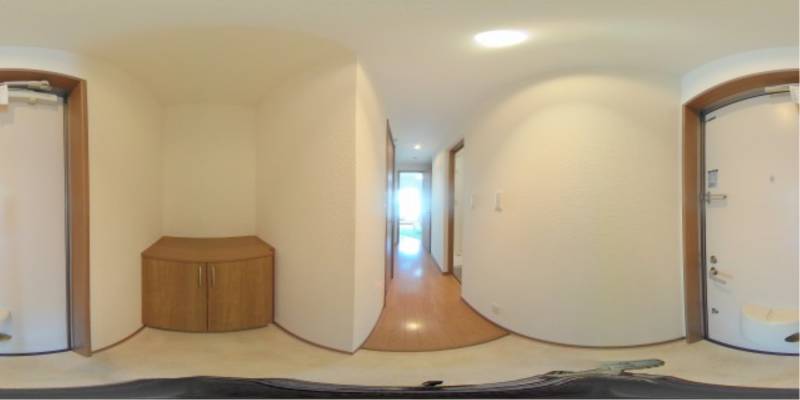 パノラマ画像玄関