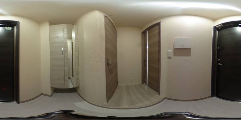 パノラマ画像玄関