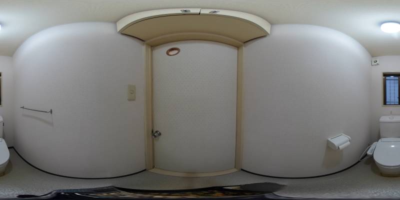 パノラマ画像トイレ