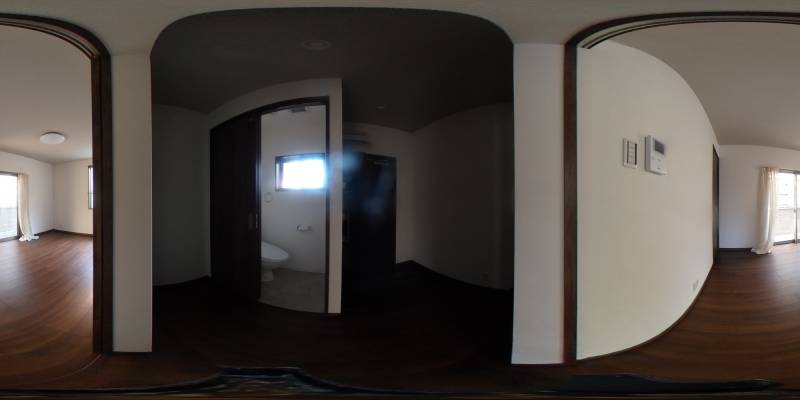 パノラマ画像玄関