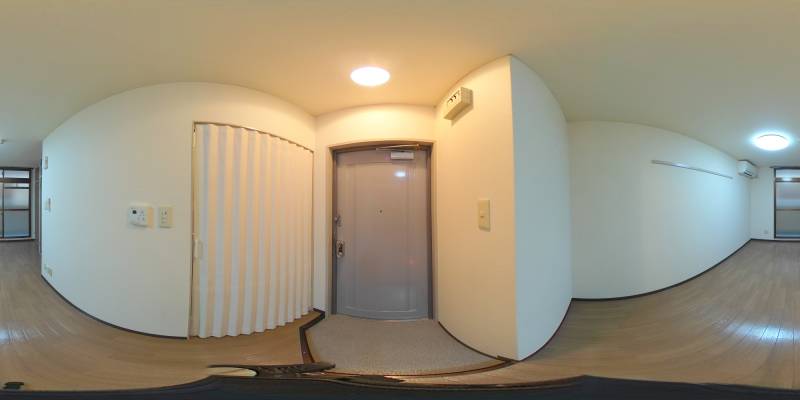パノラマ画像玄関