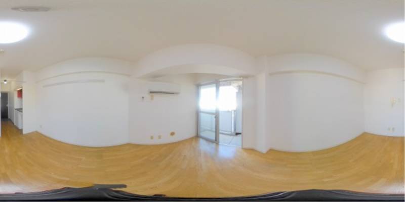 パノラマ画像洋室