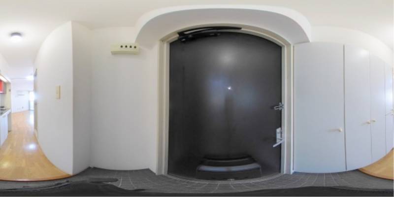 パノラマ画像玄関