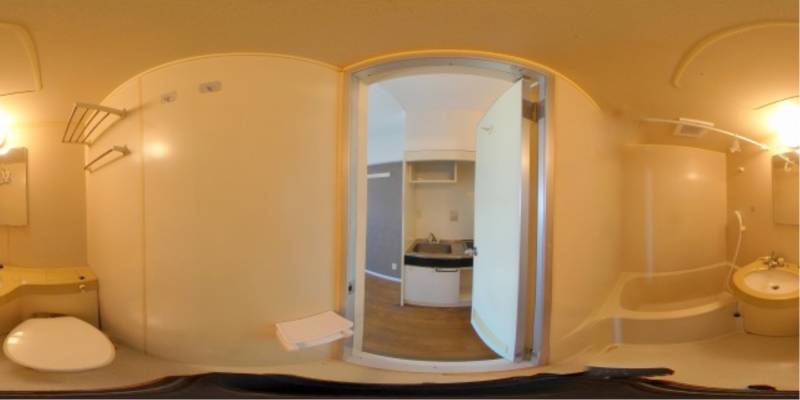 パノラマ画像トイレ