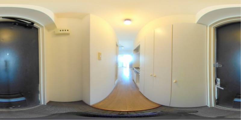 パノラマ画像玄関