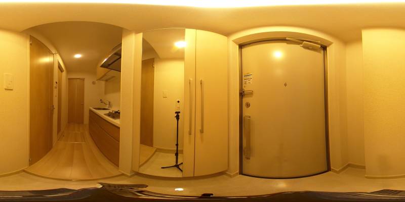 パノラマ画像玄関