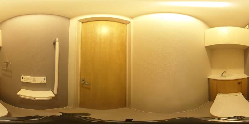 パノラマ画像トイレ