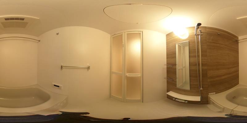 パノラマ画像バスルーム