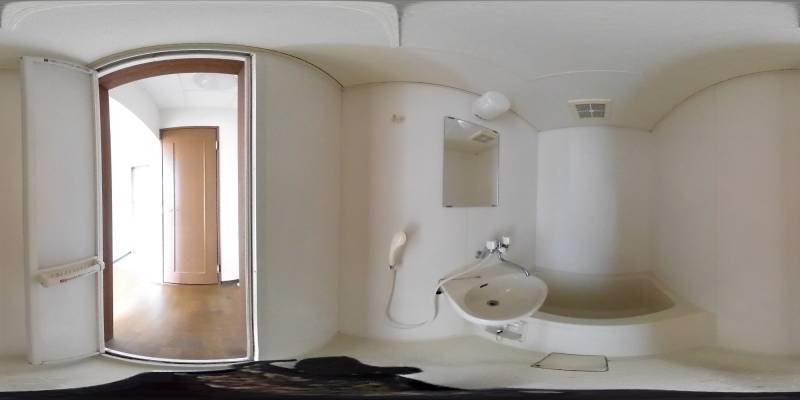 パノラマ画像洗面所