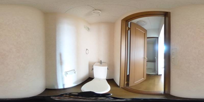 パノラマ画像トイレ