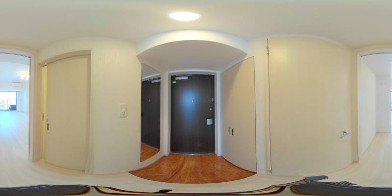 パノラマ画像玄関