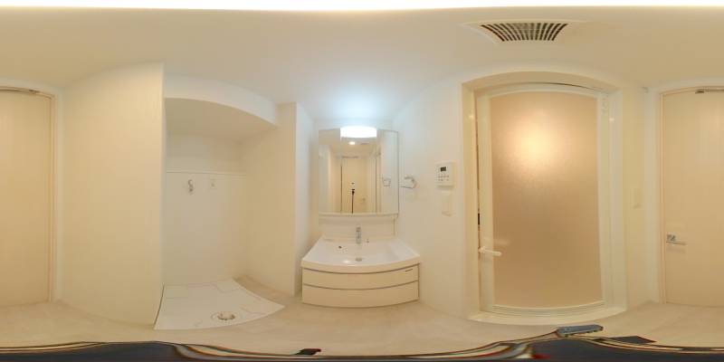 パノラマ画像洗面所