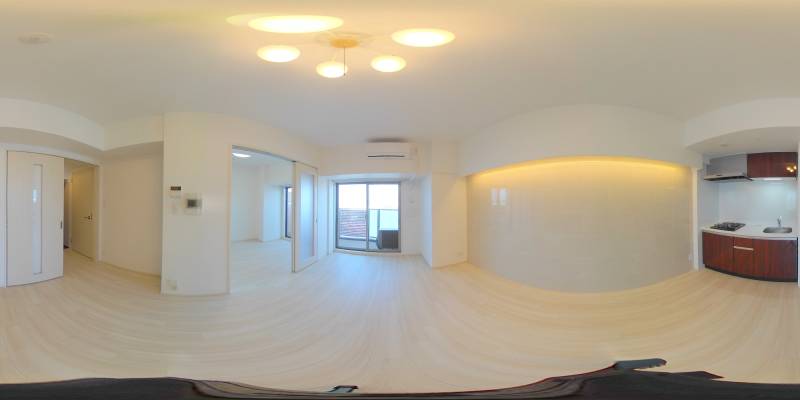 パノラマ画像リビング