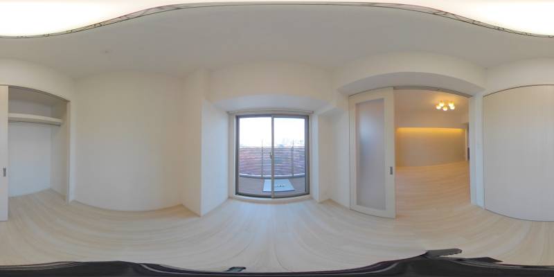 パノラマ画像洋室