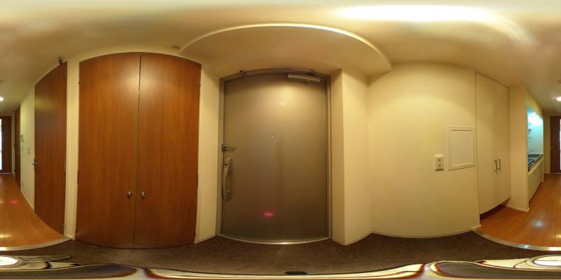 パノラマ画像玄関