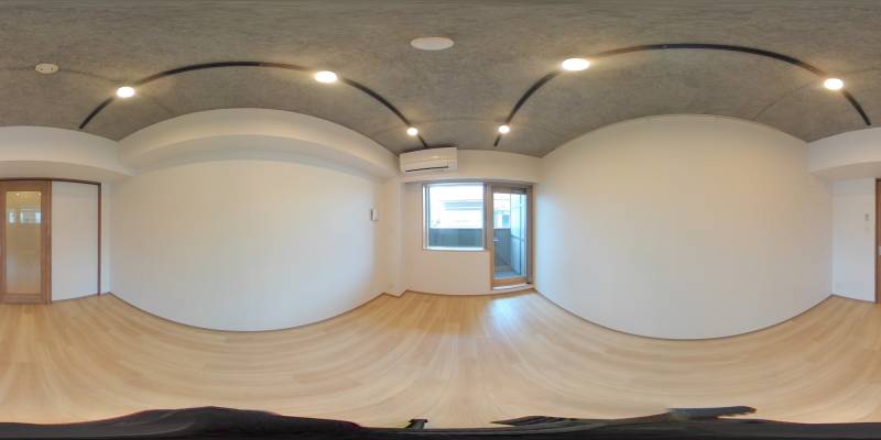 パノラマ画像洋室