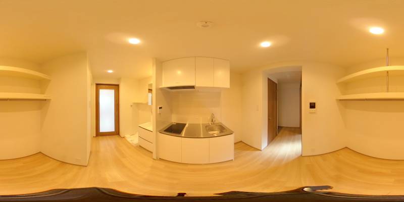 パノラマ画像キッチン