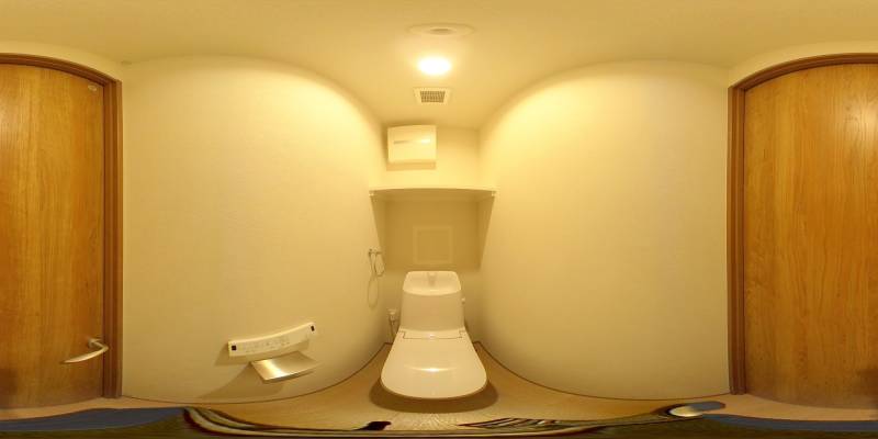 パノラマ画像トイレ