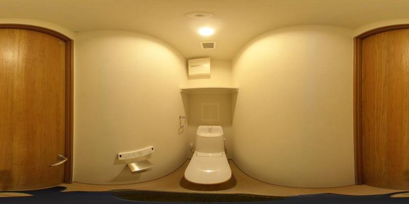 パノラマ画像トイレ