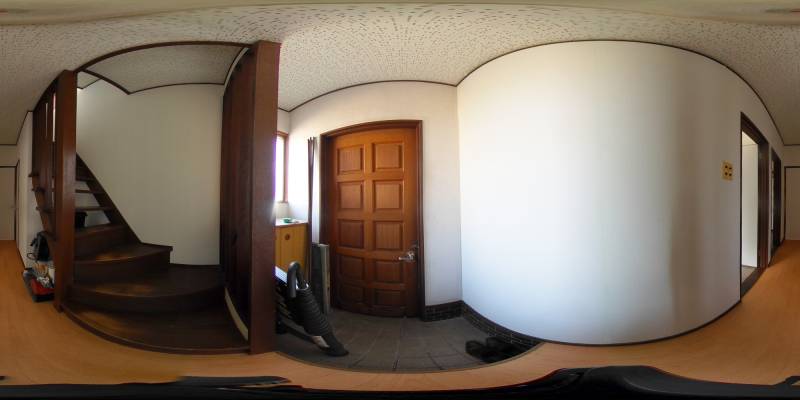 パノラマ画像玄関