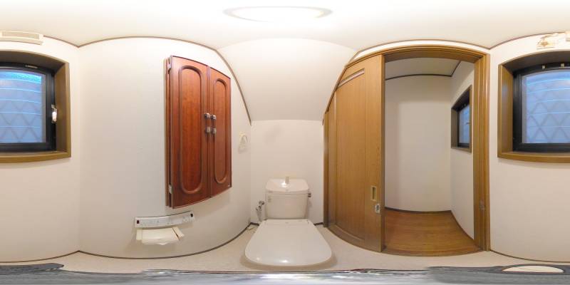 パノラマ画像トイレ