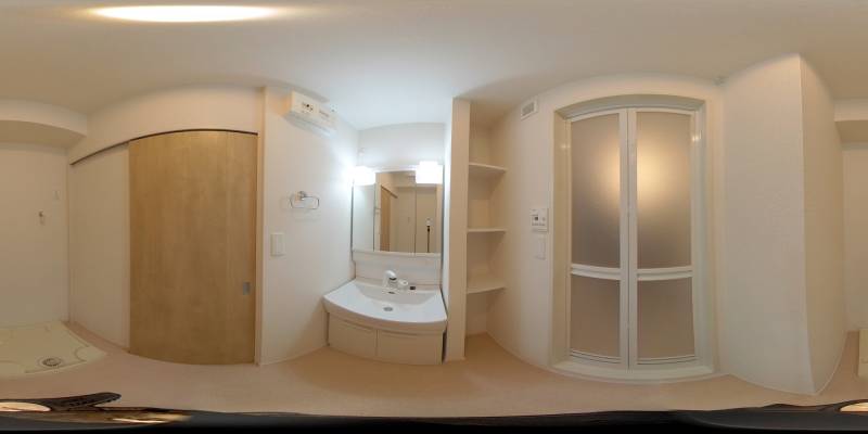 パノラマ画像洗面所