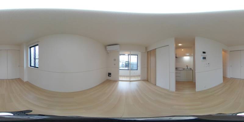 パノラマ画像リビング