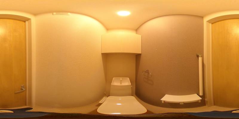 パノラマ画像トイレ